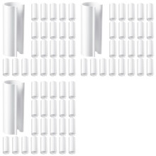 Collier à Pression 96 Pièces pour Serres à Tuyaux en PVC,Couvertures Rangées, Clips de Couverture de Piscine, Abris, Protection Contre les Oiseaux