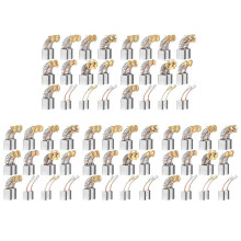 120 Pcs Electric Motor Brushes Carbon Brushes Power Tool Replacement Part for Repair Power Tool 12 Different Sizes