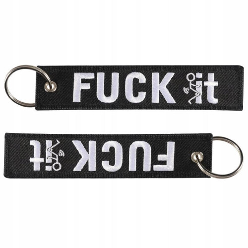 FUCK IT nøglering - nøglevedhæng | Original gave