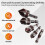 5PCS Countersink Drill Bit Set, 82 Degree HSS Counter Sink Drill Bit for Wood, Metal, Plastic Countersink Bit Set 9