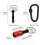 36Pieces 1/4 Inch Hex Shank Bits Holder Keychian, Keychain Extension Bar Screwdriver Bit Holder Socket Adapter 8