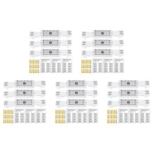 15 Pcs Crack Monitoring Record, Acrylic Corner Tell-Tale Monitor,Tell-Tale Crack Monitoring Device,Measuring Instrument