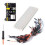 2X 3.3V/5V MB102 Breadboard Power Module+Solderless 830Points Bread Board +65 Jumper Wires 2