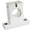 4 Pcs Linear Motion Rail Clamping Rod Rail Guide Support Shaft Bracket Coupling Mount SK20 20mm 3