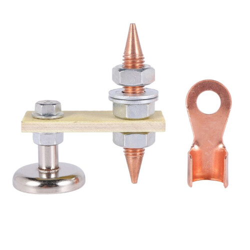 Welding Magnet  Tail Welding Stability - Strong Magnetism Large Suction.Single Absorbable Weight 3KG (5 Pcs) 1