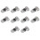 10PCS Wire Connector, Low Voltage Wire Connector, T-Plug Wire Connector, T-Plug 2-Pin Wire Splice Connector 1