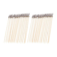 40st Trä- och Metallmålning Staffli Alligator Clip Stick-Modelleringsverktyg för Airbrush-Modelldelar