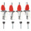 12Pcs GH-301AM 45Kg Toggle Clamp Quick Release Pull Action Vertical/Horizontal Type Clamps Hand Tool for Woodworking 3