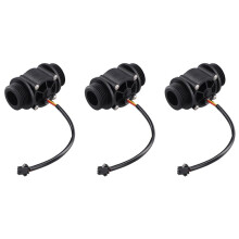 3X DN25 FS400A G1inch Waterstroomsensor Hall-Stroommetermeterteller 2-60L/Min 1,75Mpa