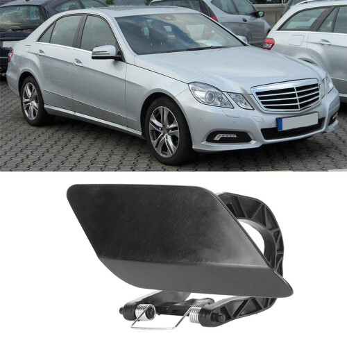2X Car Headlight Washer Nozzle Cover 2128600208 for  E-Class W212 E200 E260 E250 E300 2008-2013(Right) 2