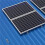 16X Solar Panel Mount Bracket Photovoltaic Panel Rail Solar Panel Mount Fastening Module with Mid 6