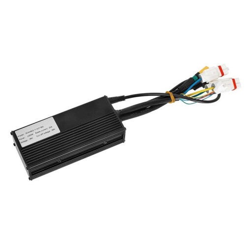 E-Scooter Controller Set for  E-Scooters Dual Brake Instrument Panel for MW21 48V 1200W Controller 3-Prong Plug 1