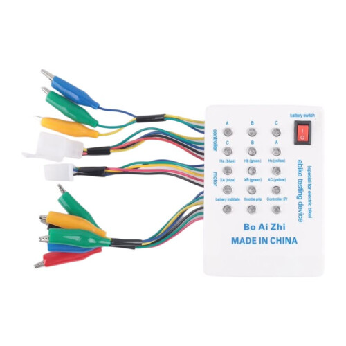 3Pc 24V/36V/48V/60V/72V Electro Car E-Bike Scooter Brushless Motor Controller Tester Electronic Module High Performance 1