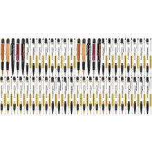 40 Pack Woodturning Pen Kit Twist Ballpoint Pen Kit with Refill Copper for DIY Classroom Supplies Student Friends Gift