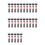 25pcs Positioning Screwdriver Bits Drywall Screw Bits 50mm Magnetic Positioning Screwdriver Bits for Plasterboards 1