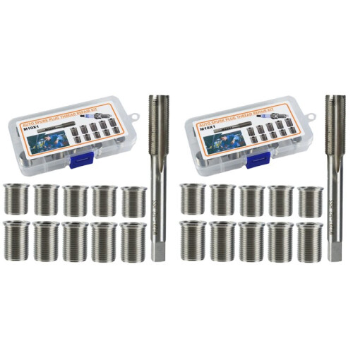 2 Set M10x1  Repair Thread Insert,M6-M14 Timesert Type Inserts,G017