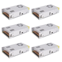 6X 48V 12.5A 600W Power Supply for Monitoring Equipment, Industrial Automation, PLC Control Cabinet