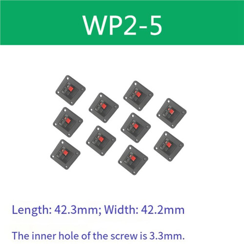 20pcs Speaker Terminal Board, Connector Plates for Audio System Enhancements and DIY Projects 2