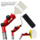 5X Multi-Angle Paint Brush Extender Red, Paint Edger Tool for High Ceilings, Extension Pole Attachment Holder 3