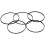 150PCS Universal Mix Cassette Tape Machine Belts Assorted Common Flat Rubber Belt for Recorders CD DVD Drive 10