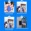 100Pcs 125 Khz Proximity ID Card RFID Keyfob Access Control Key for Door Entry Access Control System TK4100 3
