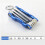 3X Folding Hex Key Box End Wrench Set Flat   Spanner Key Set Repair Car Hand Tools A 4