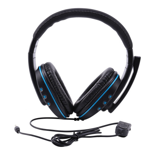 Stereo Gaming Headset Adjustable Headphone w/ Mic For PS4  One Cell Phone PC 1