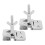 6PCS Silk Screen Printing Metal Butterfly Frame Hinge Clamp DIY Hobby Tool 3