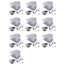 10X Silicon Metal, Elements 14 Semiconductor Monocrystalline Si Block, Material for Monocrystalline Wafer(50G)