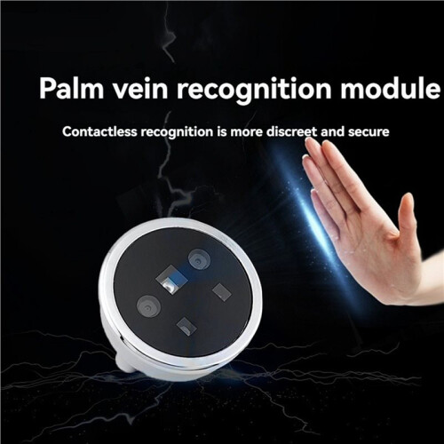 3X Módulo de Reconhecimento de Veias Faciais e Palmares com Lente Dupla FP002, Design Circular, com Sensor Infravermelho.
