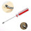 8 Pack Tack Lifter Tack Puller Nail Puller, U Tip Nail Staple Rivet Staple Puller Staple Remover Tool 3