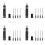 4X 4 in 1  Hexagon Socket Screwdriver Set Hex Driver H1.5 H2.0 2.5 H3.0mm Modeling Making Tools for RC Plane 2
