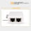 2X RJ45 Splitter Selector  2  Network  Freely Between Intranet & Extranet Network 8