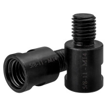 6 Uds 5/8 Pulgadas-11 una M14 Adaptador Amoladora Angular Adaptador Convertidor de Rosca Conector de Eje para Brocas de Diamante