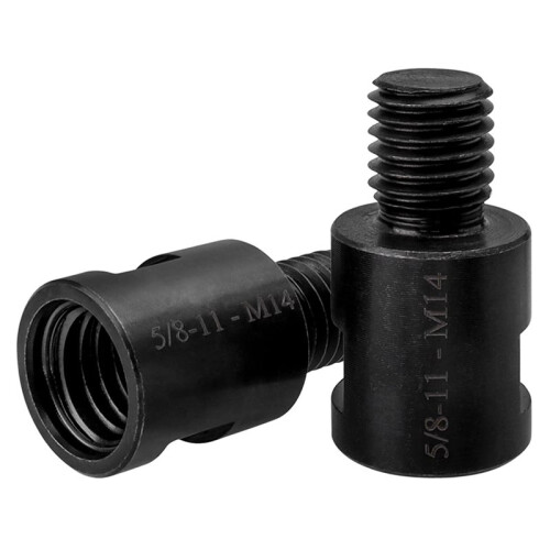 6pcs 5/8 Inch-11 to M14 Adapter Angle Grinder Thread Converter Adapter Shaft Connector for Diamond Core Drill Bits