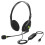 2X USB Wired Headset with Microphone Noise Cancelling in- Control Business Comfort Earphone for Chatting Software 2