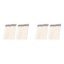 80pcs Wooden and Metal Painting Easels Alligator Clip Stick Modeling Tools for Airbrush Model Parts