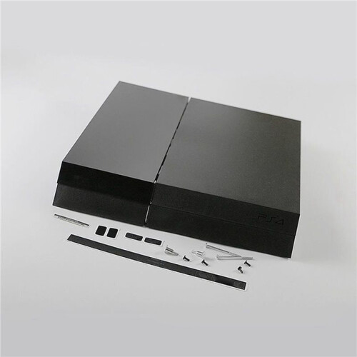 2X Housing Case Console Replacement Shell for PS4 1000 1100 Host Replacement Shell 2