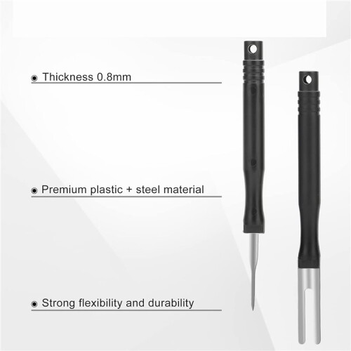 Terminal Removal Tool Kit, 72PC Pin Extractor Tool Set Depinning Tool, Auto Electrical Wire Connector Pin Release Tool 2