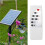2X Solar Light Circuit Board Brightness Adjustable Solar Circuit Board Control Board with Remote Control 3.2V 3.7V 12.8V 7