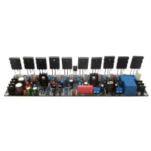 2X 500W Audio Amplifier Single Channel Power Amplifier Board 2SC5200+2SA1943 20V-90V HIFI Audio Amplification Module