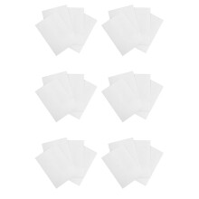 24X Högtemperaturpackningspapper, Keramisk Fiberisoleringsskiva, 2850 Klassad Brandsäker Skiva för Eldstad Gör det Själv