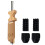 2X for FLASHFORGE AD5X Upgraded 3D Printer 0.4mm Hotend Nozzle Assembly,Extra 4PCS Silicone Sock+ 4PCS Nozzle Brush 2
