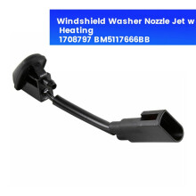 6X Front Vindrutespolarmunstycke med Värme 1708797 BM5117666BB för Focus Escape Mondeo 2012-2018 BM5117666BA