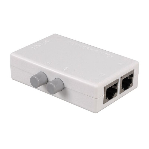 5X RJ45 Splitter Selector  2  Network  Freely Between Intranet & Extranet Network 1