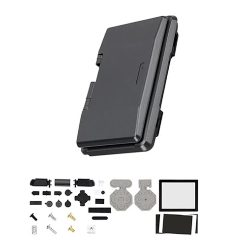 2 Set Replacement for   NDS Game Console Full Set Shell Cover with Buttons Protective Case Accessories A 2