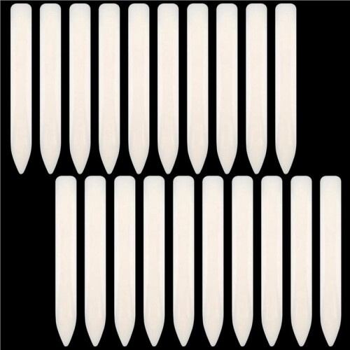 100 Pack Bone Folder Tool, Plastic Bone Folder Crafts Scoring Folding Creasing Paper Crafting Scrapbooking Tool 2