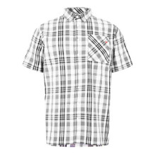 Lee Cooper herre hvid ternet smart casual skjorte, størrelse XL