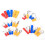 480pc Insulated Assorted Electrical Terminal Crimp Connector spade Set Box 4