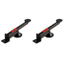 2X Heavy-Duty Metal Door Lifter 360 Rotation Lever-Activated Door Panel Elevator Installation Aid for Door Installation